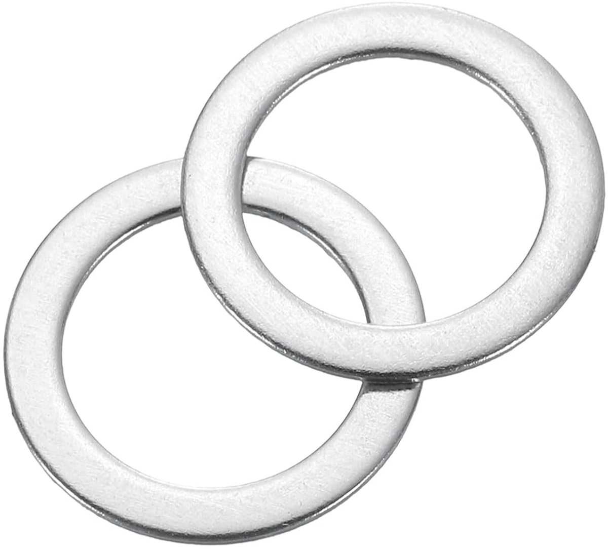 80 stuks sluitringenset, M8 x 12 x 0,5 mm, 304 roestvrij staal, sluitringen, platte afdichtingen, ringbevestigingen, sluitringen, set voor schroeven, moeren, schroefdraadstang