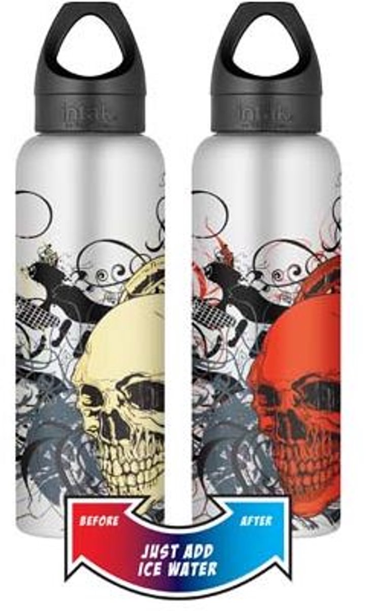Changing color drinkfles doodskop 0,7l