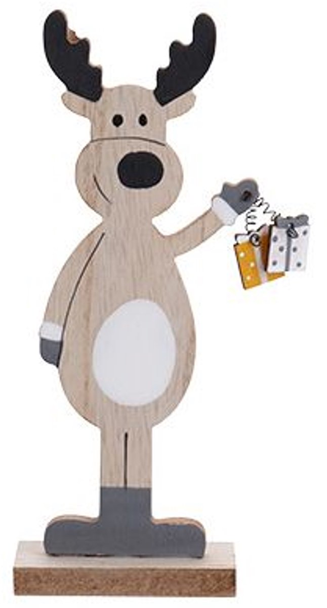 Hert Holding Gifts Natuur 8x4xh18,5cm H Out