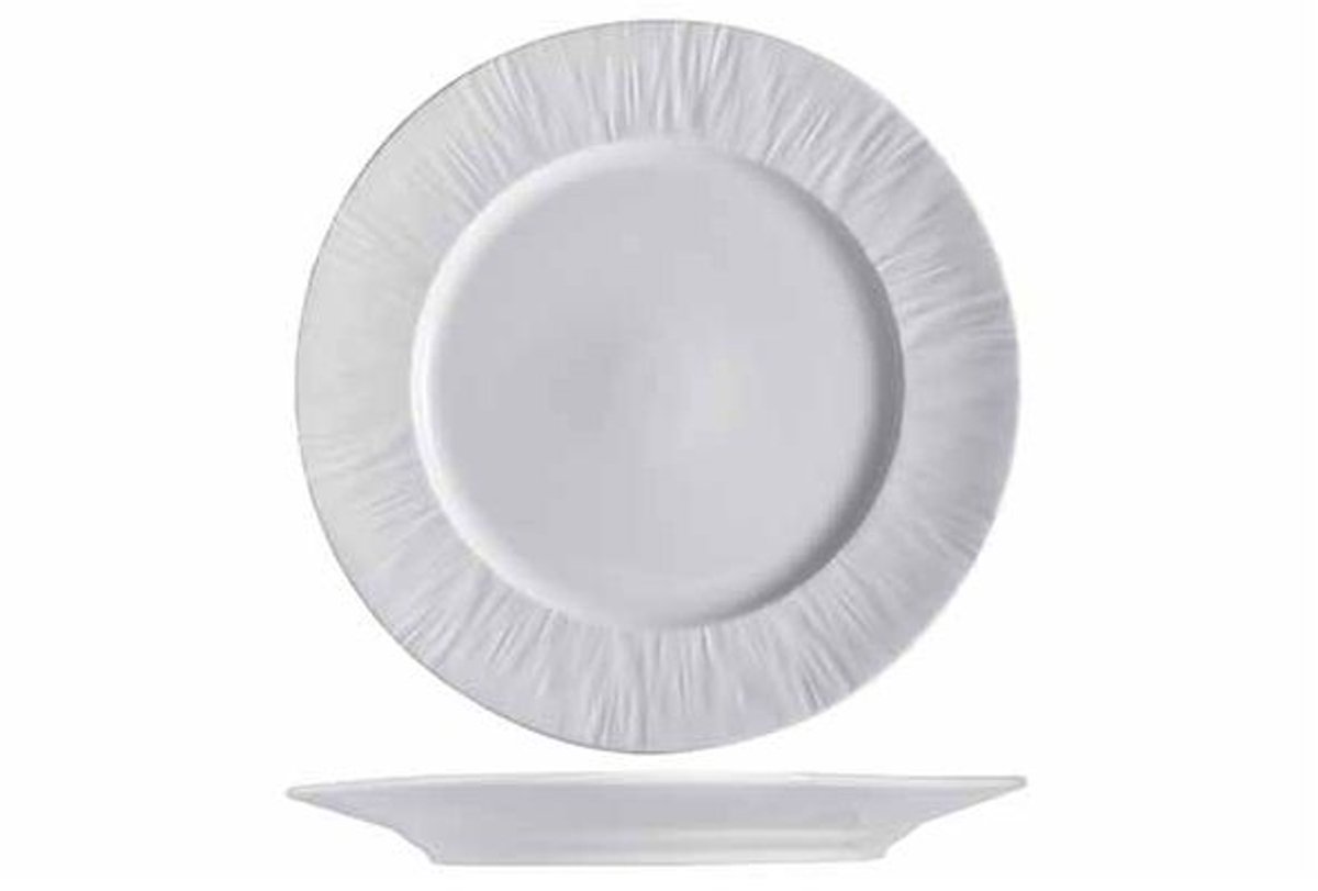 Pure White Plat Bord D27,2cm