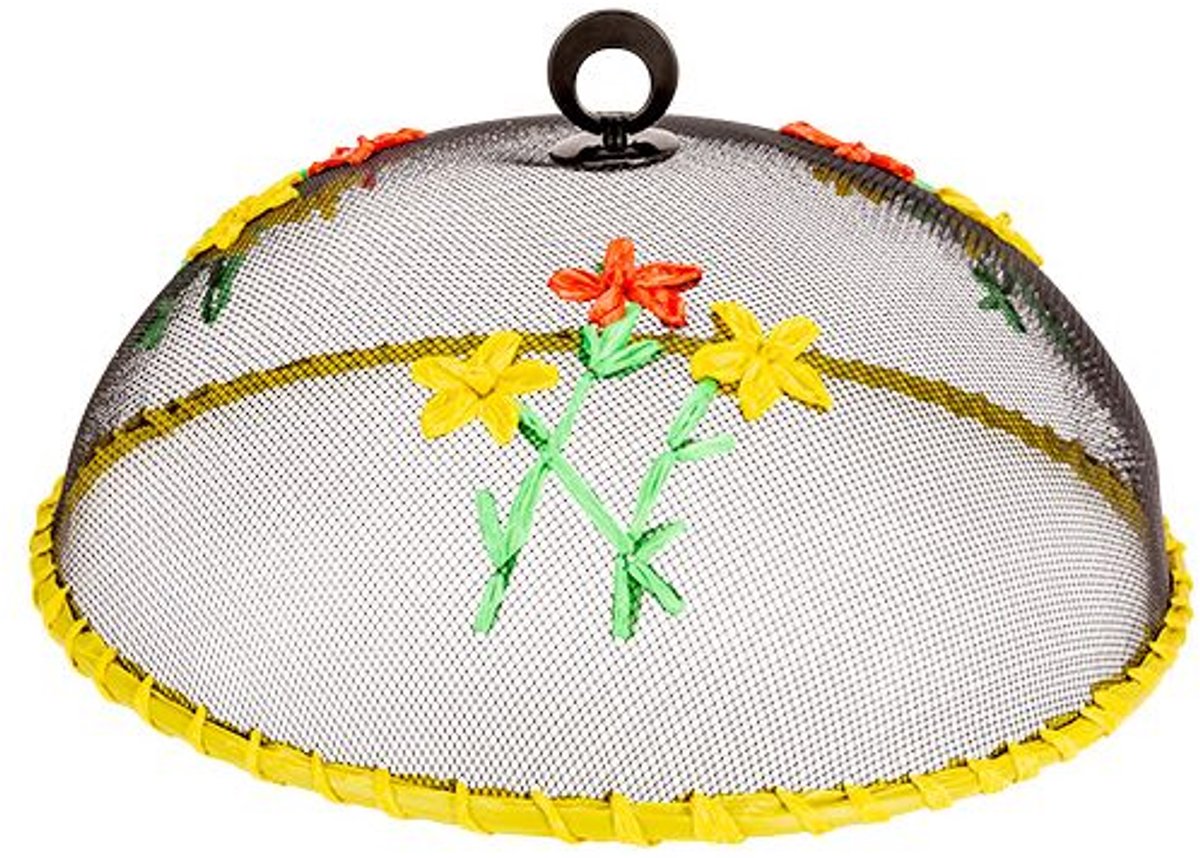 Voedselkap D35cm Deco Three Flowers
