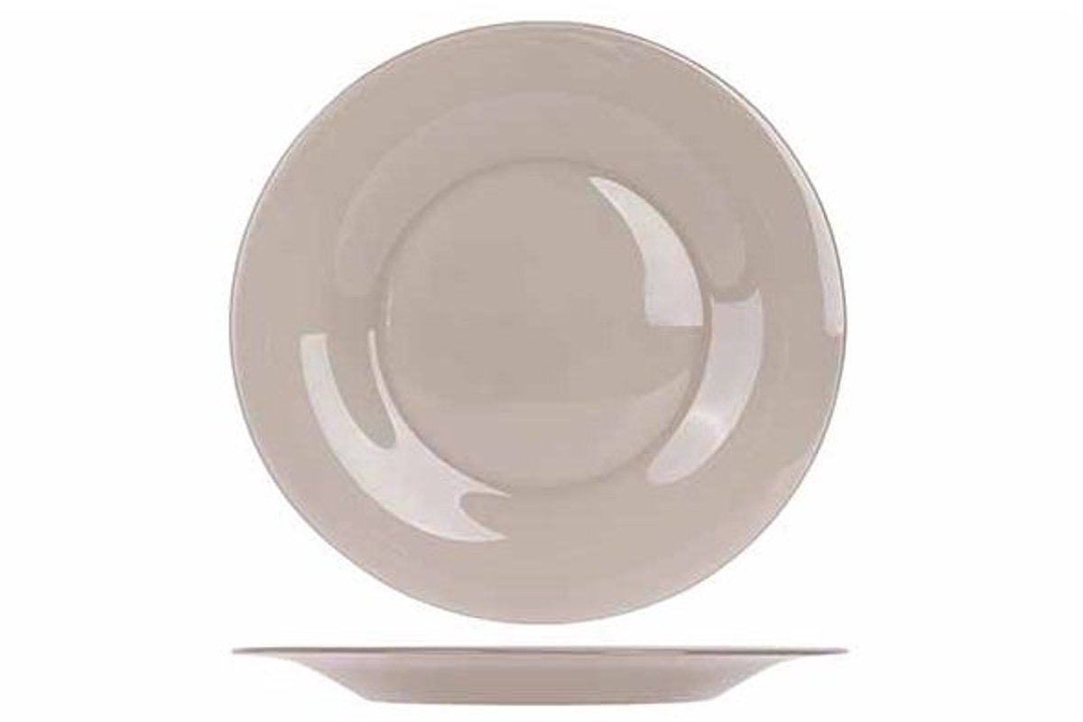 Zana Taupe Dessertbord D19,6cm