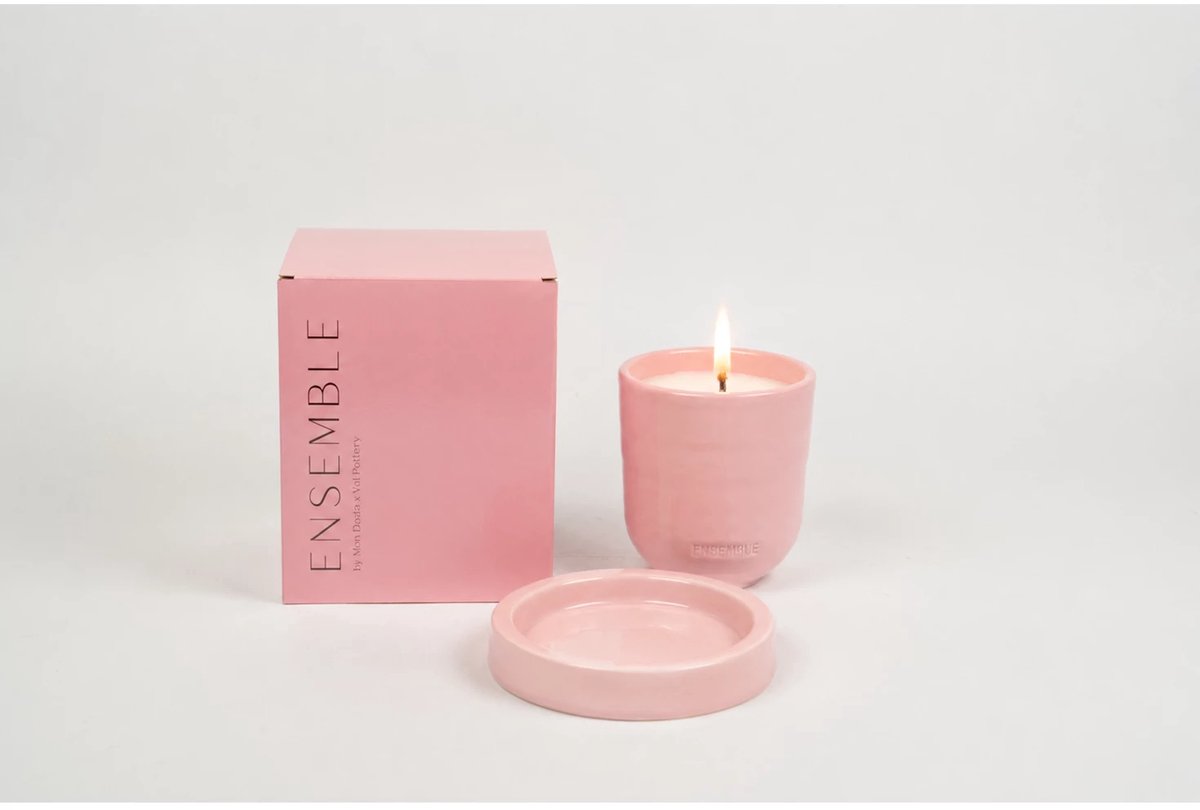 Mon Dada x Val Pottery Ensemble outdoor refill set lush pink - bugz away