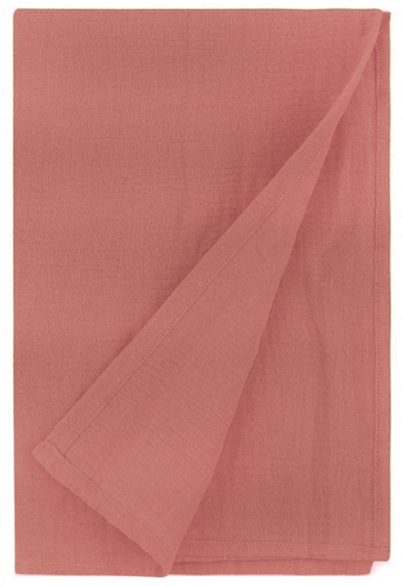 Babywikkeldeken, groot formaat 120*120 cm, ultrazacht en absorberend dubbellaags puur katoen, geschikt voor zowel jongens als meisjes, dunne deken/badhanddoek/wikkeldoek,Vleespoeder