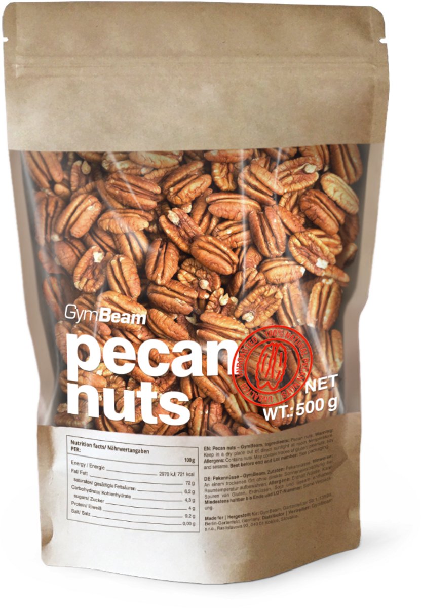 GymBeam Pecannoten 500 g