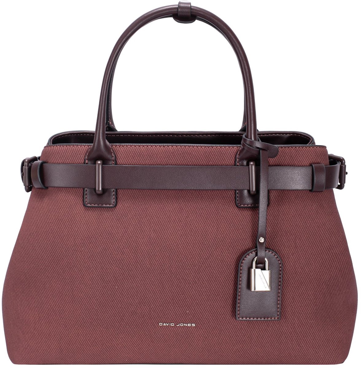 David Jones kunstlederen handtas Noortje - Dames - Bordeaux