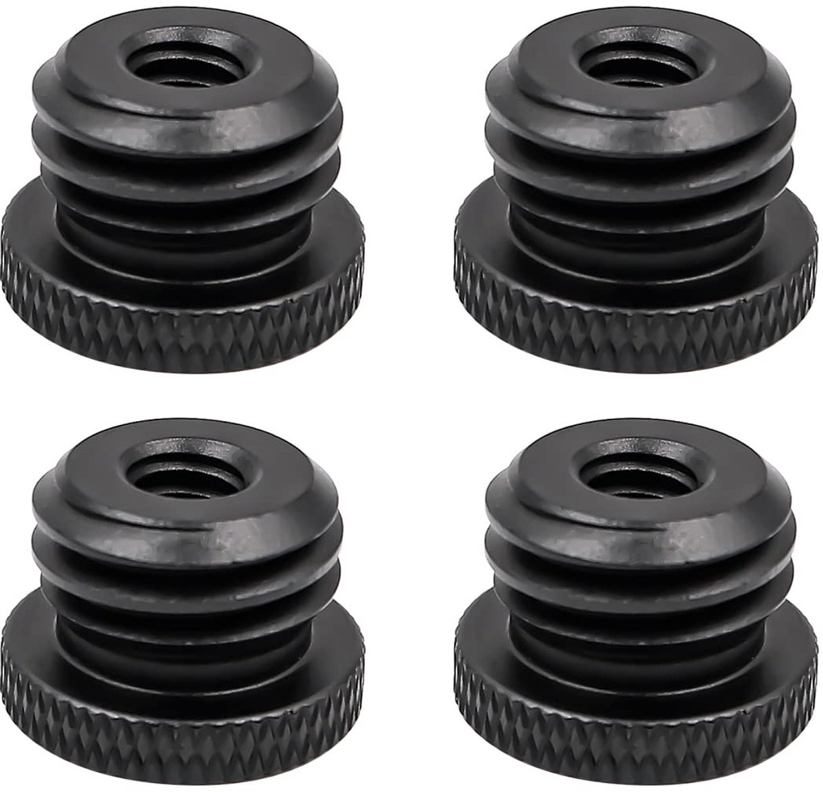 Dailygoods - Set van 2 Schroefadapters voor Statief en Microfoonstandaard