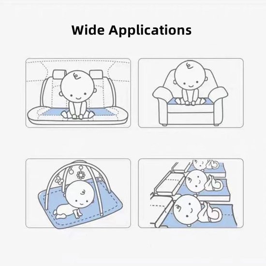 Dailygoods- Babydeken Ademend - Zacht/Comfortabel - Lichtgewicht - Schattig Gestippeld Patroon - Koel/Verwarmend - Crêpe Katoengaren - Kinderdeken — afbeelding 4