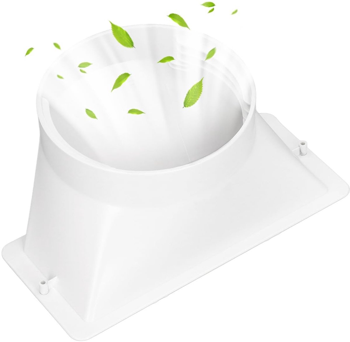 Dailygoods - Airconditioning - Afvoerslangadapter - Veilige pasvorm - Wit - Draagbare airconditioning - Slangaansluiting voor airconditioning - Geschi...