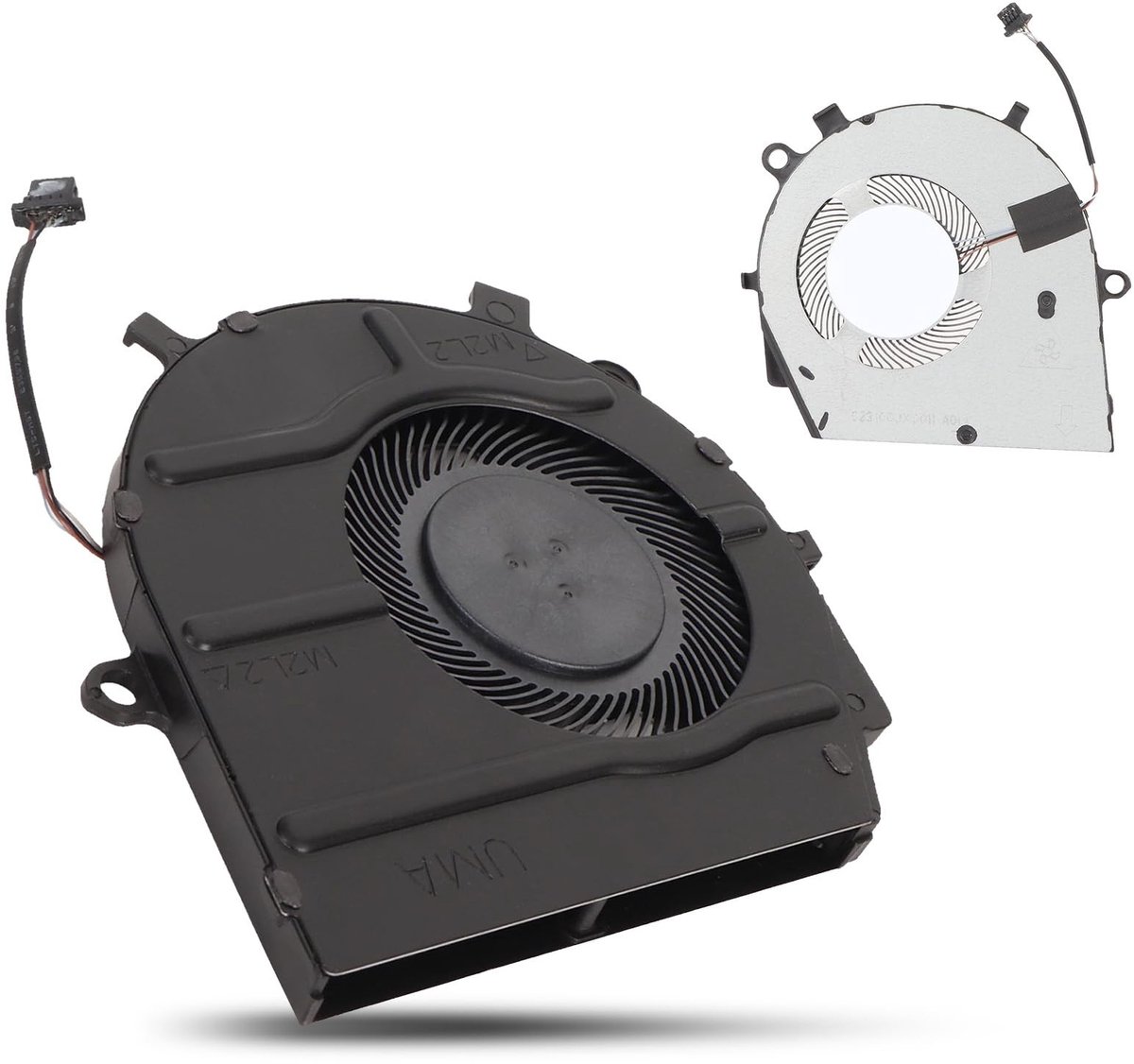 Dailygoods - Laptop CPU-koelventilator - 4-pins Notebook-koelventilator - Eenvoudige Installatie - Geschikt voor Latitude 3410 3510 E3410 E3510 - Verb...