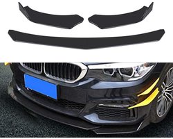 Dailygoods - 4 stuks Auto Voorbumper Lip Body Kit Spoiler Splitter ABS Bumper Canard Lip Splitter Universeel