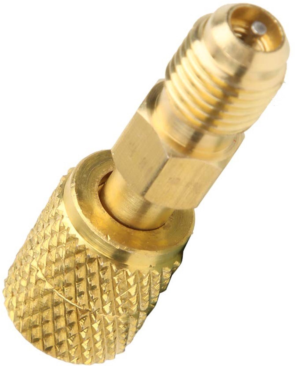 Dailygoods - R410A Adapter - Mannelijke naar Vrouwelijke - Hoogwaardige Slang Connector - Compact Formaat - Voor Airconditioning - Geschikt voor...