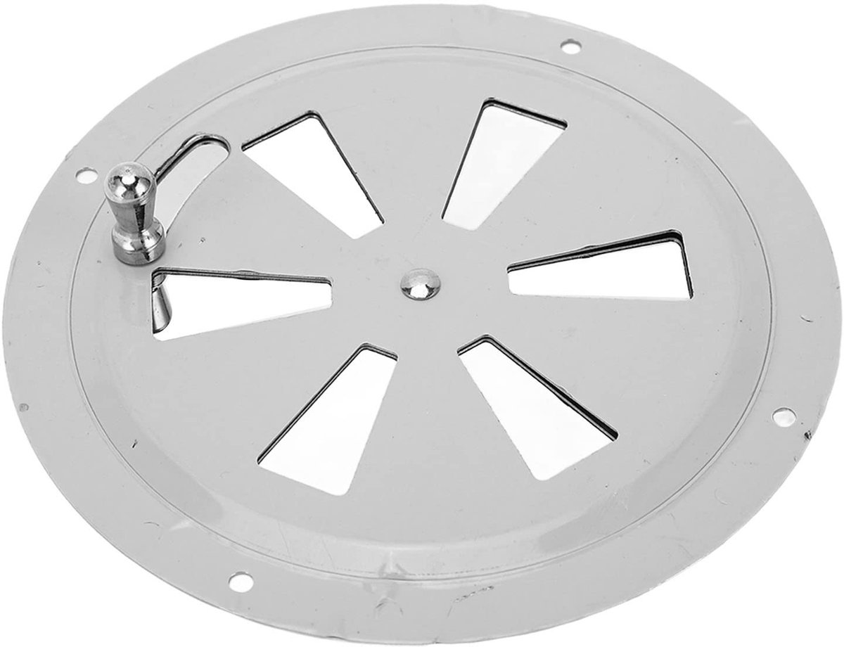 Dailygoods - Ronde Roestvrijstalen Ventilatieopeningen voor Schepen en Huishoudens