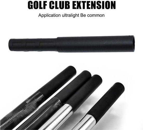 Dailygoods- Golfclub Verlengstangen 5 Stuks - Corrosiebestendig - Lichtgewicht - Grafiet - Vervangende Schacht - Extenders - Golfclub Verlengers van Dailygoods — afbeelding 3