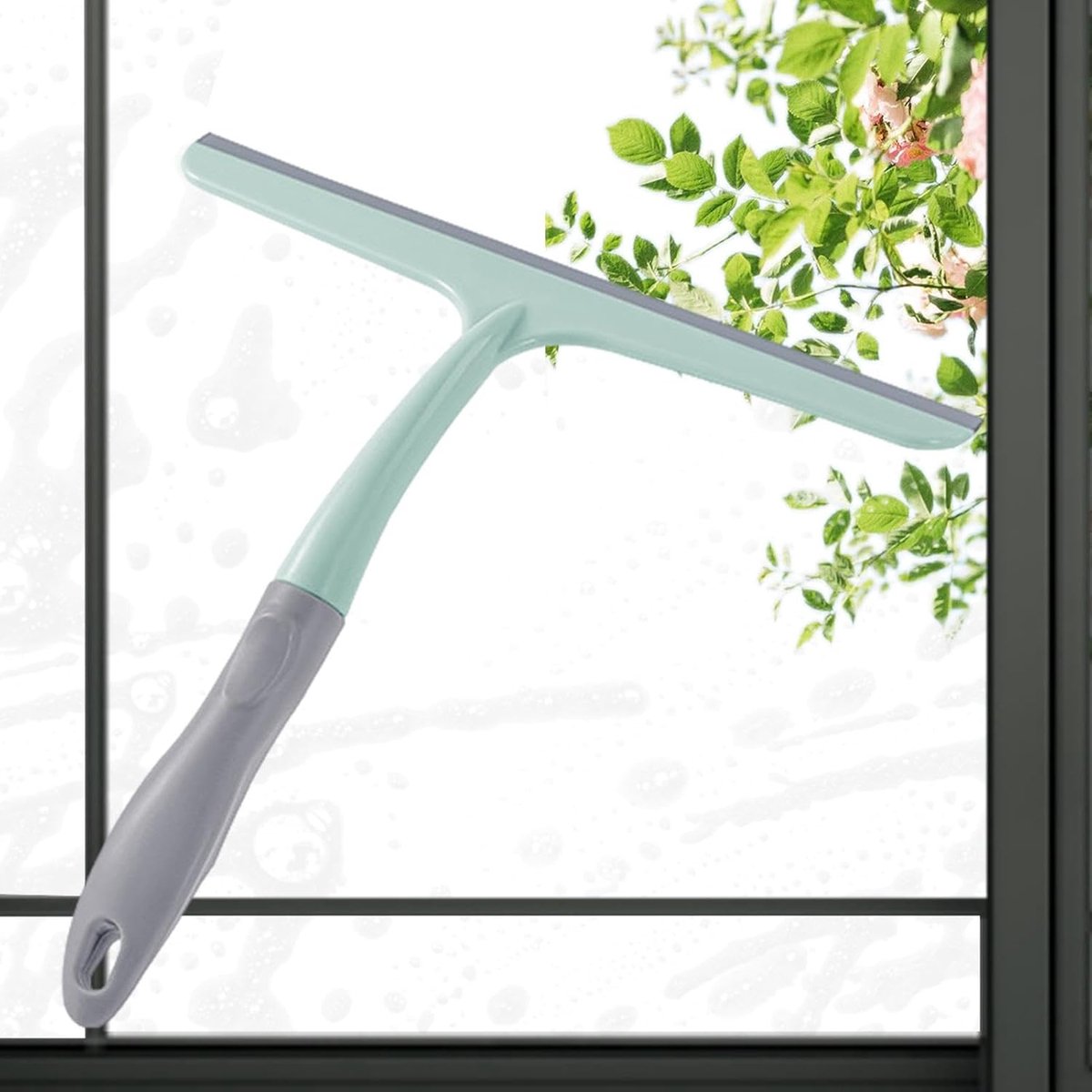 Ruitenwissers - Glasreiniger - Streeploos Schoonmaken - Multifunctioneel Ontwerp - 245 cm Kop - Groen