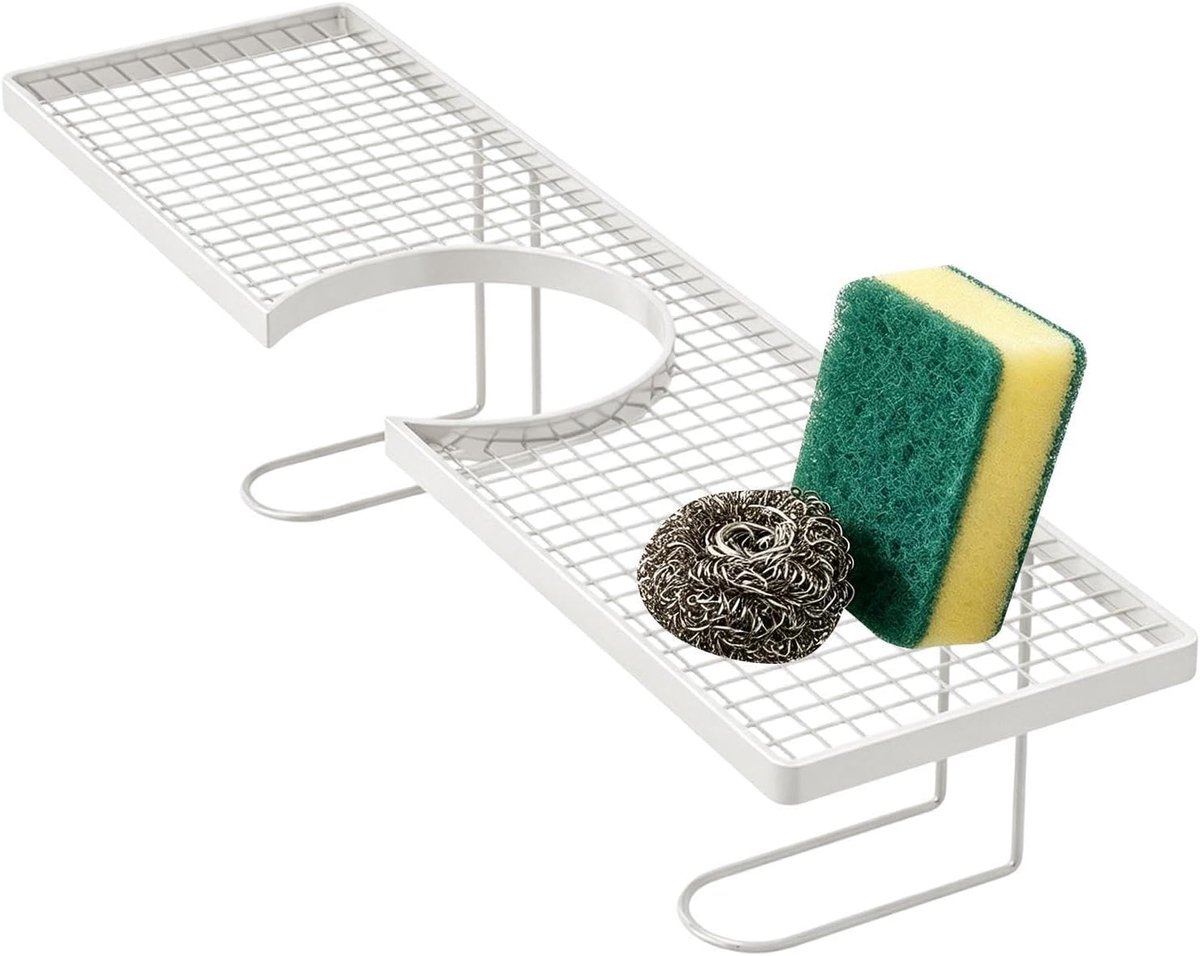 Keukenkraan Organizer - Kraanhouder Opslag - Keuken Organiseren - Montage Zonder Boren - 1