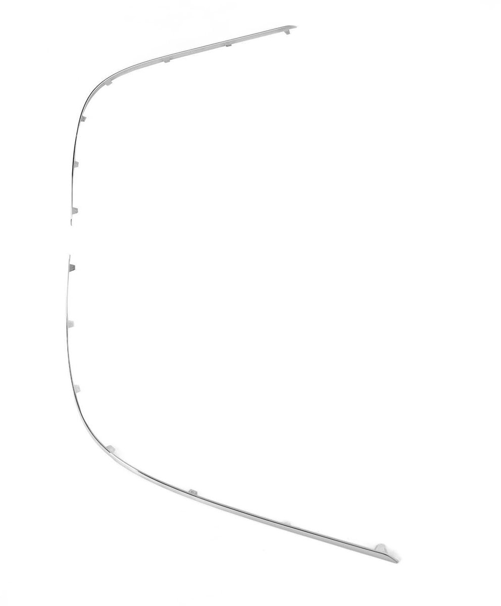 Dailygoods- Achterbumper Bescherming - Chroom Sierlijst - Vervanging Voor C-Klasse W205/W204 - Crash Protection - Schokbestendig - Unieke Stijl - Bumpertrim