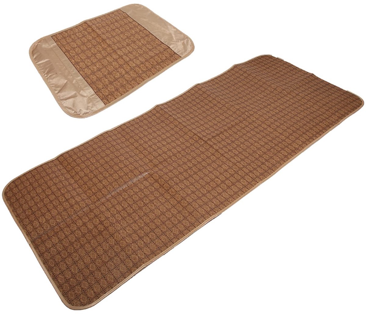 Dailygoods- Slaapmat Opvouwbaar - Bamboe/Polyester - Antislip - Koel en Ademend - Comfortabel voor Baby's en Ouderen - Duurzaam Materiaal - Koelmat