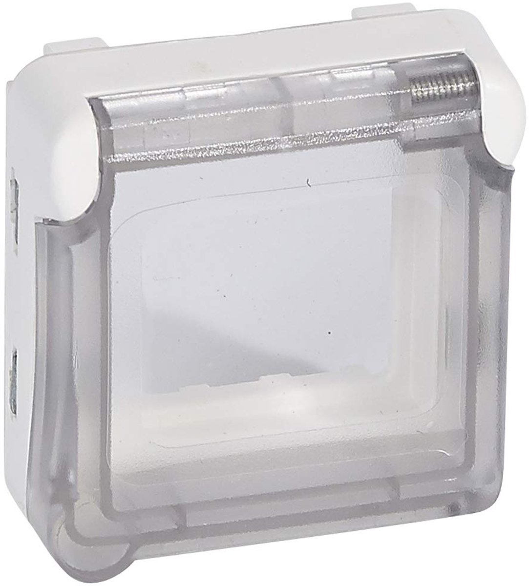 Waterdichte Adapter - Composabel Mozaïek - Elektrische Installatie - Antimicrobiële Bescherming - 2 Modules - Wit