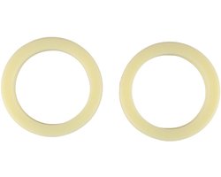 Dailygoods- Zetgroepafdichting 54 mm - 2 Stuks - Siliconen Afdichtingen - Vervangende Onderdelen - Voor Espresso Machines - Voorkomt Lekken - Koffieafdichting