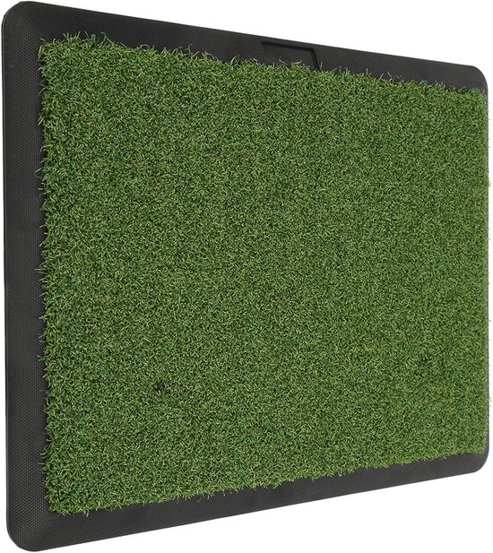 Golf Oefenmat - Golfmat - Techniek Verbeteren - Antislip Onderkant - 444x34cm - Groen — afbeelding 5