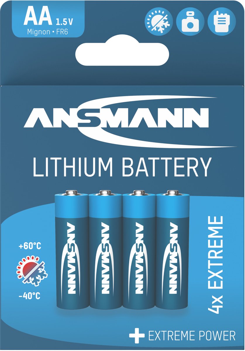 Ansmann Extreme Lithium AA Mignon