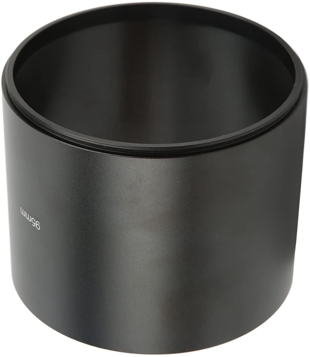 Dailygoods- Zonnekap 95 mm - Telelens - Voorkomt strooilicht - Schokbestendig - Snelle installatie - Aluminiumlegering - Lichtgewicht - Lenskap