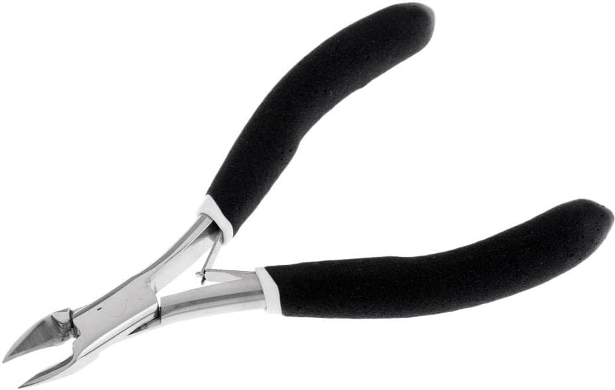 Nagelknipper Set - Manicure Pedicure - Nagelverzorging Thuis - Roestvrij Staal - 12.7 cm - Zwart