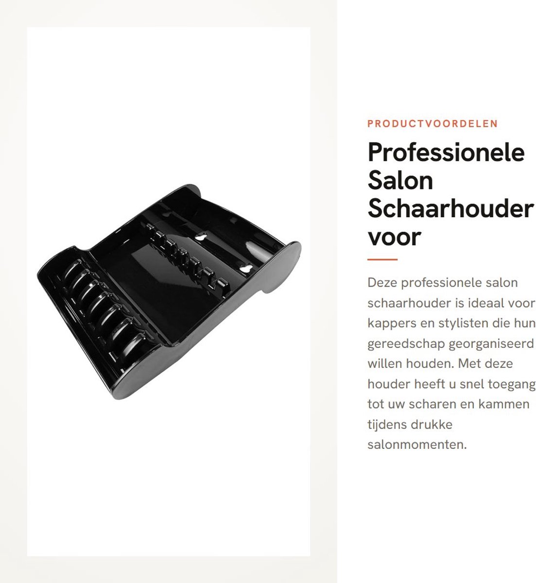 Dailygoods - Professionele Salon Schaarhouder voor Kappers