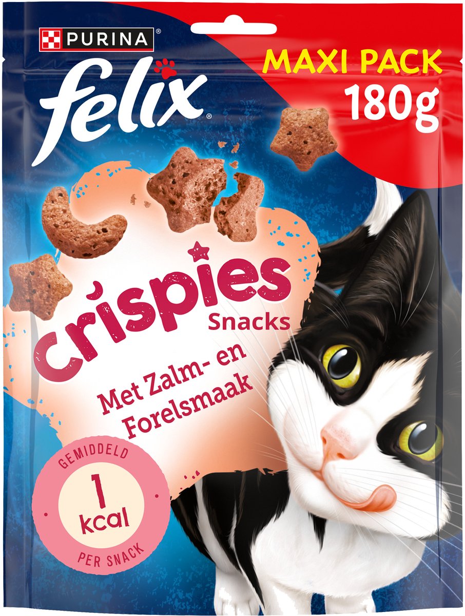 Felix Crispies - Zalm & Forel - 3 x 45 g