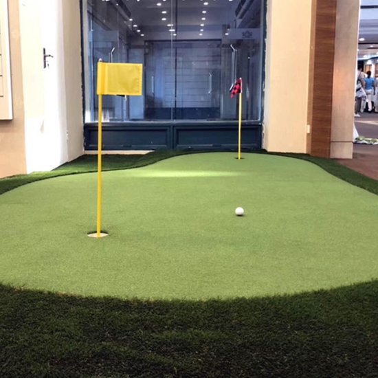 Golf Vlaggen Set - Putting Markers - Golf Oefenen - Eenvoudige Installatie - 5 Stuks 18x12cm - Multicolor van GOLF — afbeelding 5