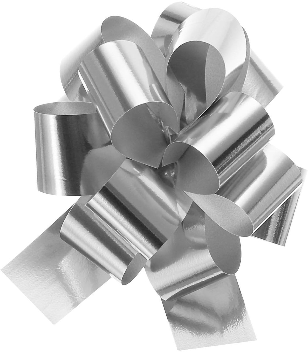 Dailygoods- Cadeaubogen 10 Stuks - Metallic Geschenksstrikken - Bruiloft/Verjaardag - Feestdecoratie - Kunst en Ambachten - Milieuvriendelijk Materiaal - Geschenkstrikken