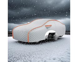 Autohoes Hagel - Voertuighoes Buiten - Bescherming Exterieur - Verdikt Ontwerp - Universeel Model - Wit