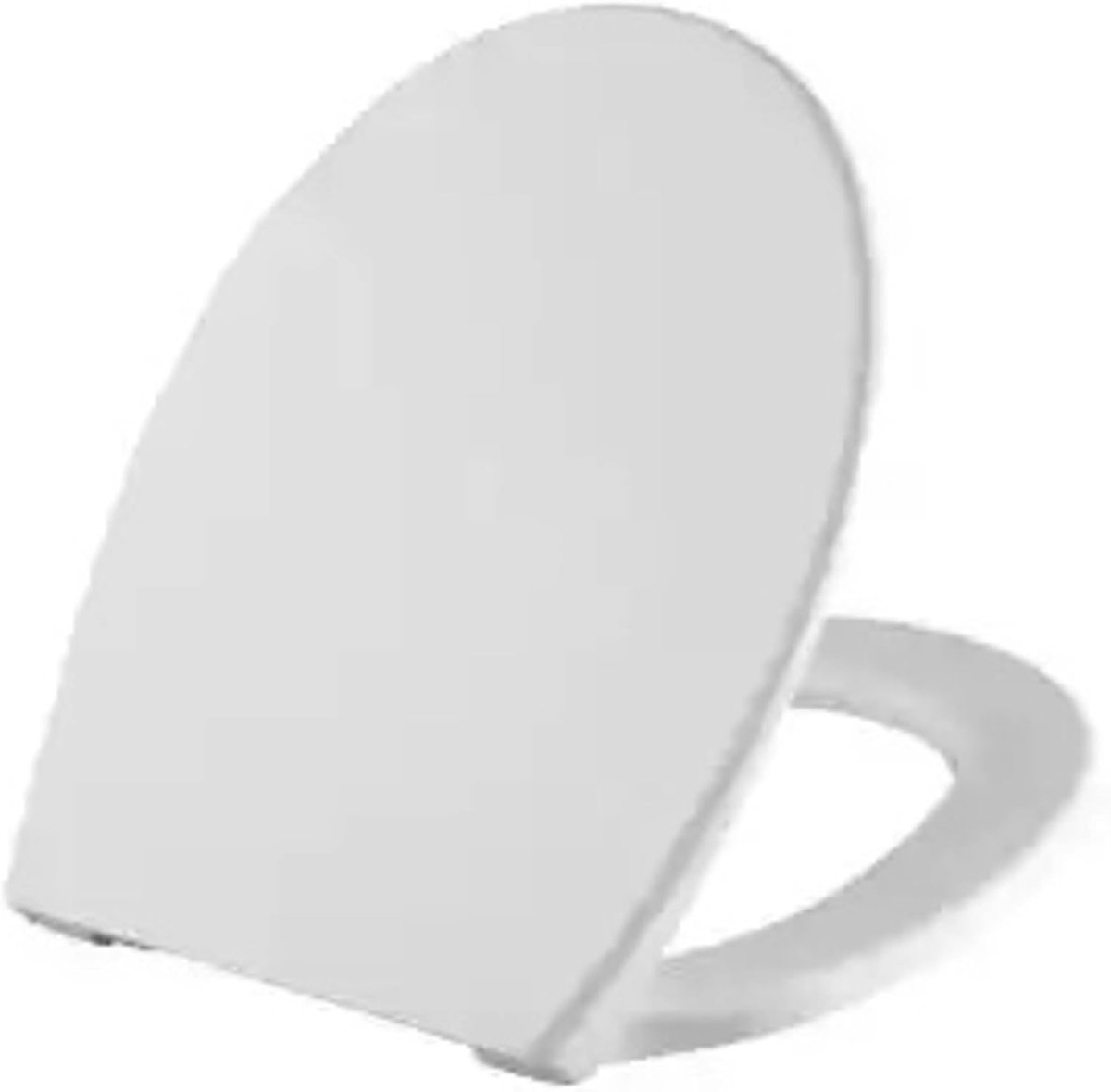 Toiletzitting - Zitting Deksel - Badkamer Vernieuwen - Standaard Model - 36.5x44 cm - Wit