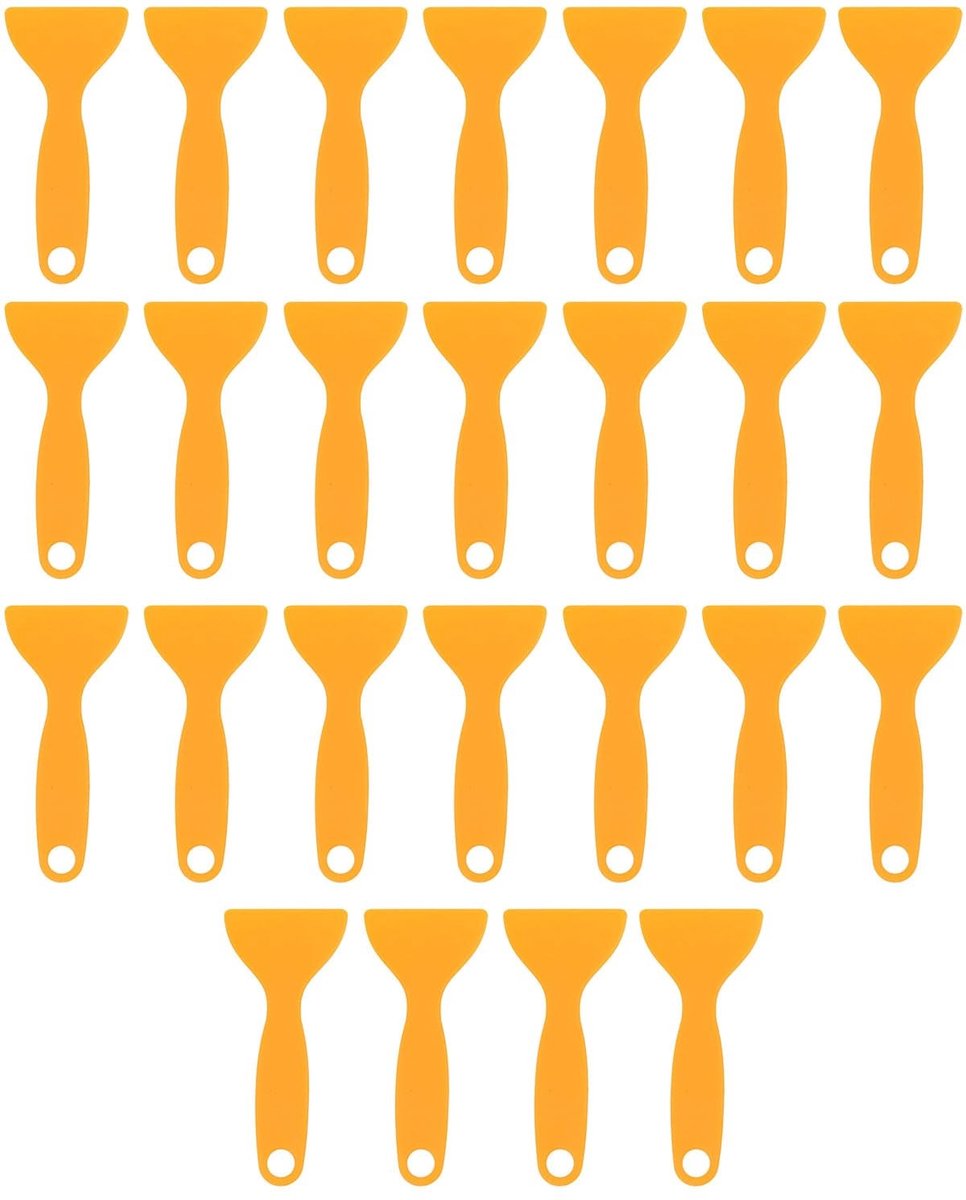 Dailygoods- Spatel Professioneel - Schraperset - Plamuurmes - Krasvrij - Kunststof - Veelzijdig Gebruik - Schraper