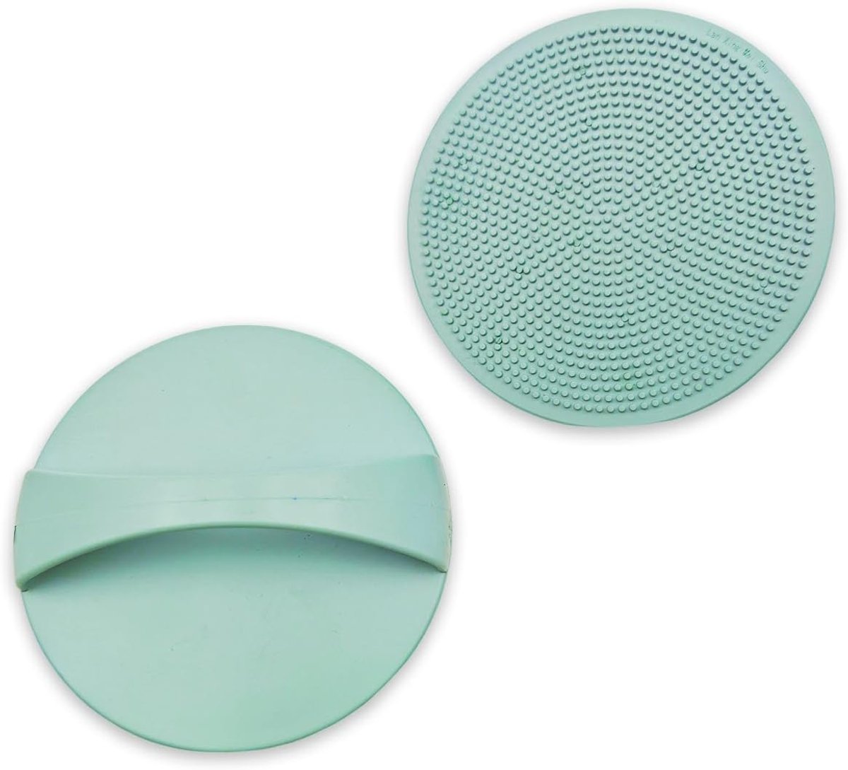 Viltgereedschap Set - Handwerk Tools - Ambachtelijk Vormgeven - Golvende Oppervlakte - 10 cm Diameter - Lichtgroen