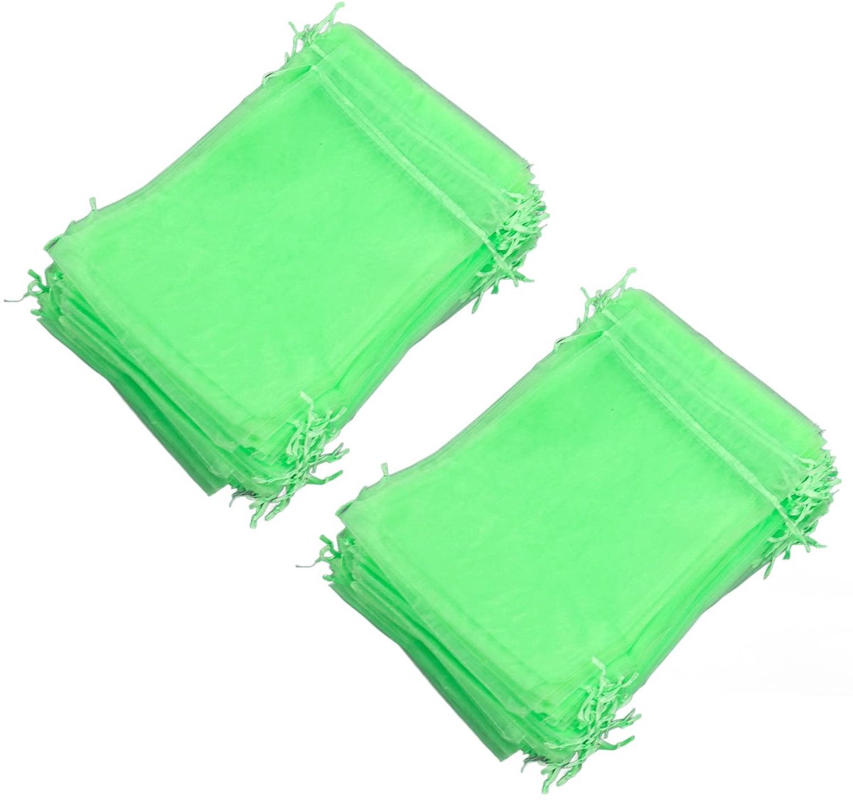 Dailygoods- Fruitbeschermingstas Herbruikbaar - Gaasbarrièrezakken - Ademend - Lichtdoorlatend - 100 Stuks - 6x8 Inch - Plantenzak