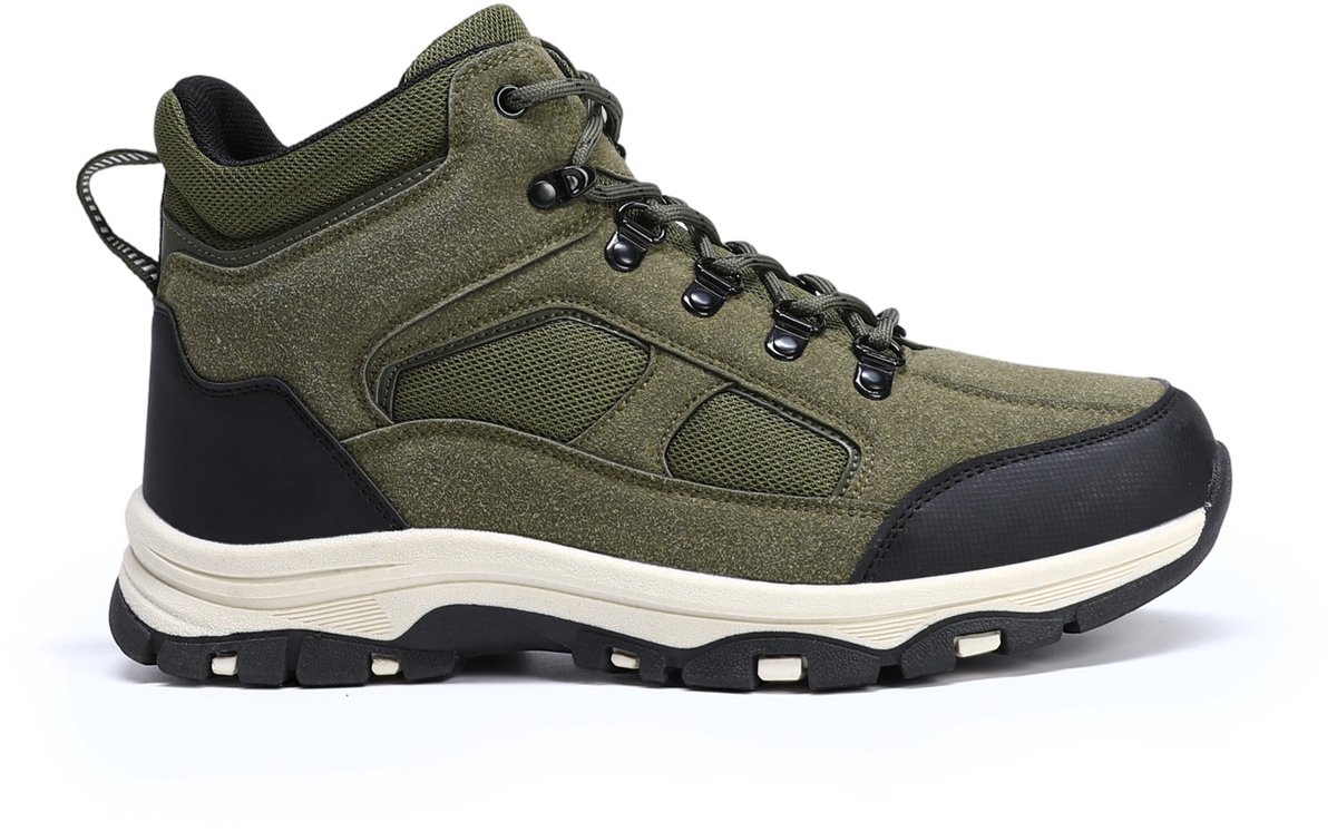 YOUTHUP Heren Casual Outdoor Wandelschoen Antislip en Slijtvast 42 Groen
