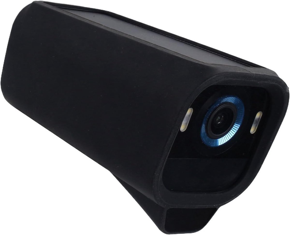 Camera Beschermhoes - Beveiligingscamera Cover - Apparaat Beveiligen - Schokbestendig Siliconen - 14.5 cm Lengte - Zwart