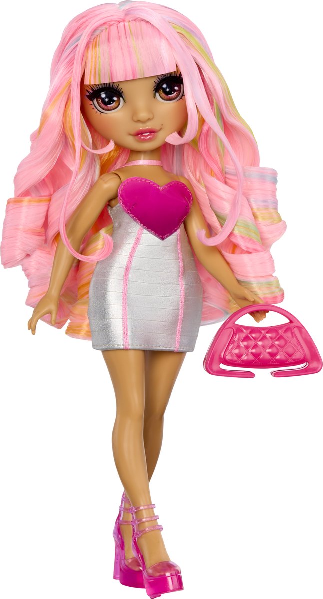 Rainbow High My Fashion Style-modepop - Kia Hart (zachtroze) — afbeelding 2