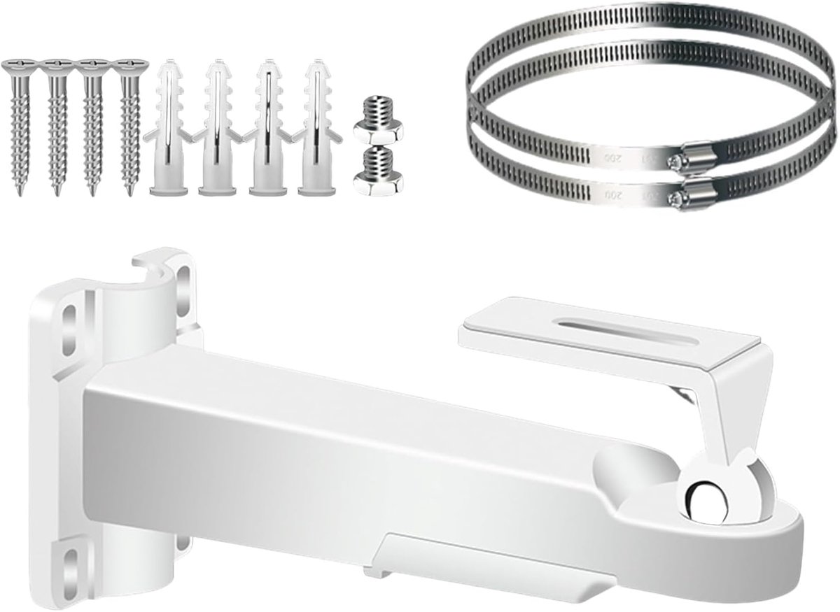 Camera Beugel - Halter - Beveiliging - Verborgen Kabelontwerp - 7.1 x 2.3 inch - Aluminium