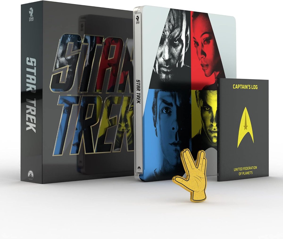 Steelbook - Filmcollectie - Film kijken - 4K UHD kwaliteit - 50 x 50 x 28 cm - Zwart