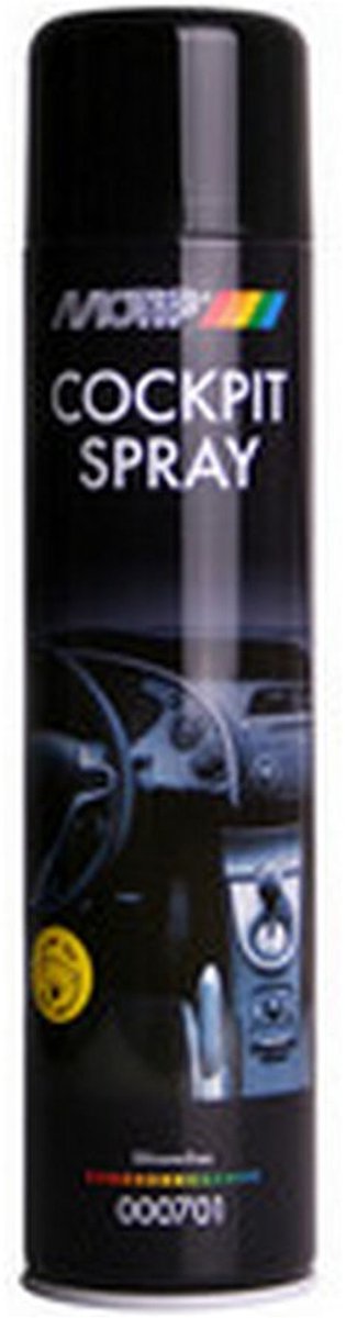 Motip | Cockpitspray | Semi Gloss | 600 ml | Omdoos 6x