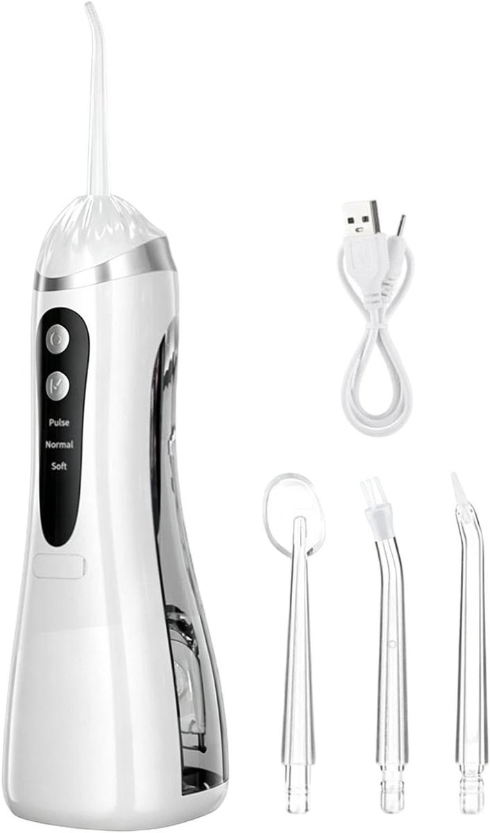 Elektrische tandflosser | Draadloze Gum Irrigator Machine | Draadloze Tanden Irrigator | voor Thuis Badkamer Douche Aanrecht Appartement Slaapzaal Hotel Reizen