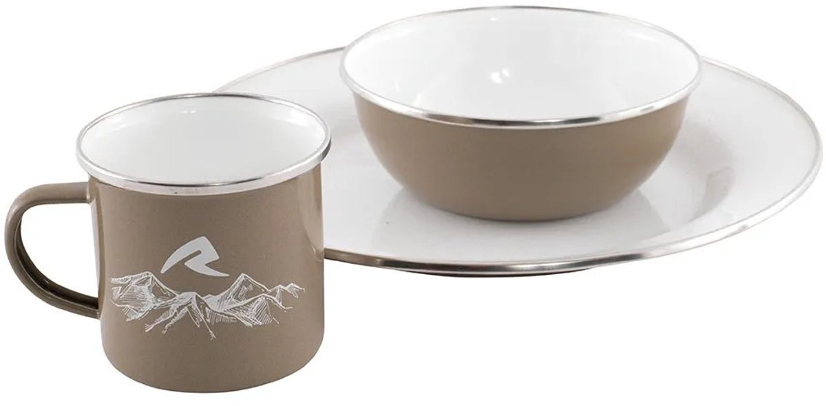 Robens Tongass Emaille Servies Set