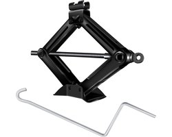 Schaarhefboom, Compacte Autokrikset 2 Ton/4409 LBS, Autokrik met Hefbereik Van 105 tot 385 mm, Draagbare Bandenwisselset