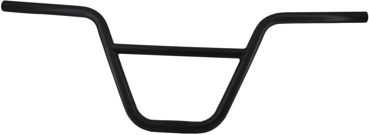 Dailygoods - BMX Fietsstuur Stalen Handvat Bars - Universeel Zwart 22.2mm