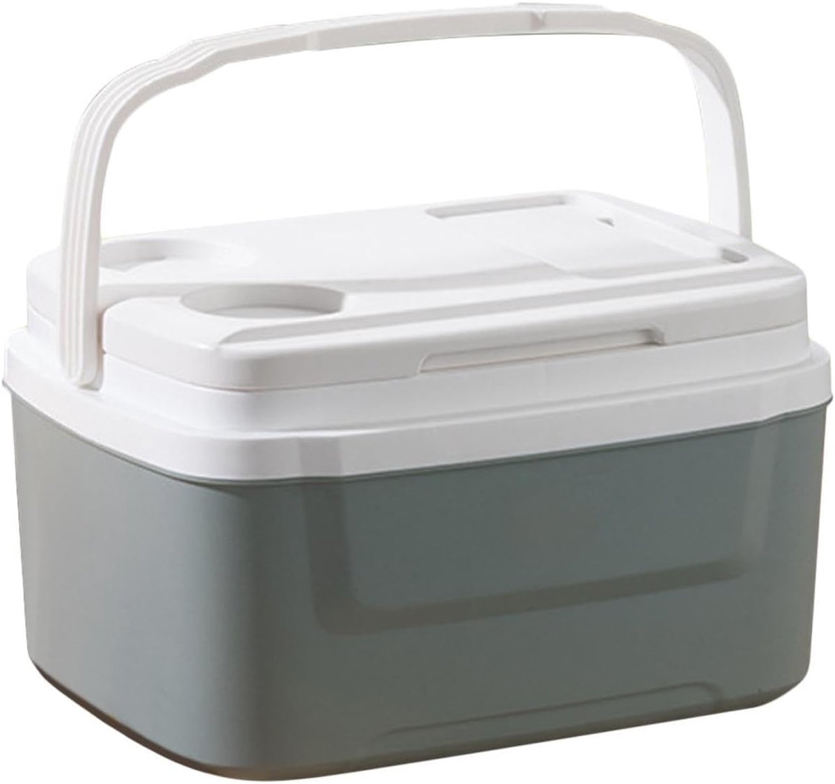 Autokoelbox - Koelbox Auto - Dranken Koel Houden - Lekvrij Ontwerp - 8 Liter - Cyaan Blauw