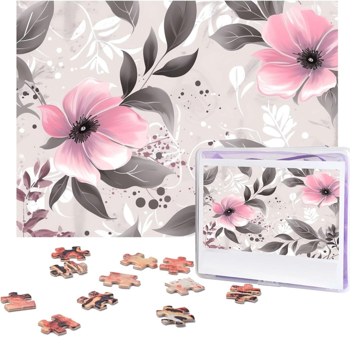 Houten Puzzel - Legpuzzel Volwassenen - Ontspannend Tijdverdrijf - Inclusief Poster - 51.8 cm x 38 cm - Multicolor