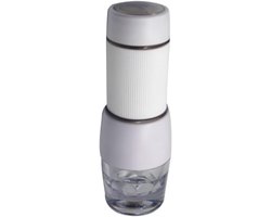 Koffiezetapparaat - Espresso Maker - Reizen en Kamperen - Handmatige Drukextractie - 100 ml - Wit